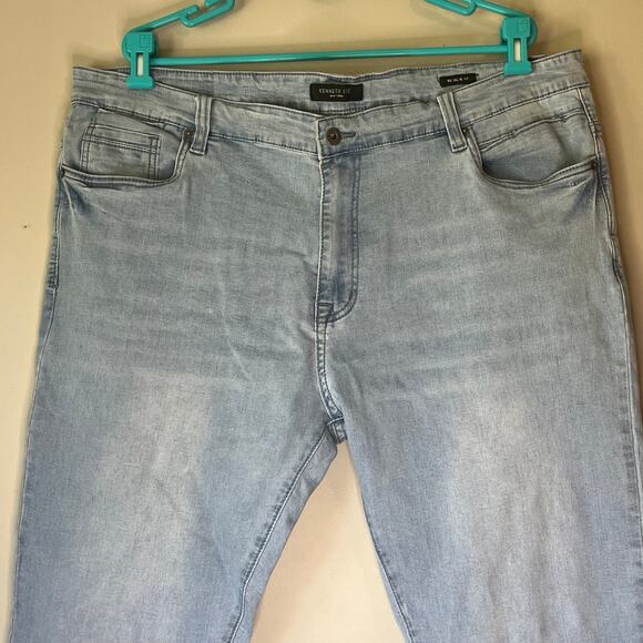Kenneth Cole Men's Light Wash Regular Fit Size 42 x 32 - Picture 8 of 14